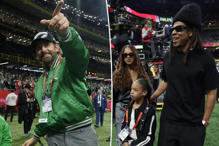 Taylor Swift, Jay-Z, Adam Sandler, Lionel Messi şi Bradley Cooper, printre celebrităţile prezente la Super Bowl 2025 - FOTO, VIDEO