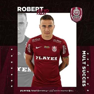 Superliga: CFR Cluj a anunţat împrumutul mijlocaşului Robert Filip la FC Botoşani