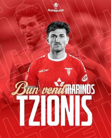 Superliga: Marinos Tzionis, jucător în naţionala Ciprului, a semnat cu UTA Arad