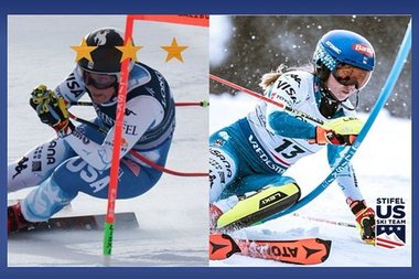 CM de schi alpin: Mikaela Shiffrin şi Breezy Johnson, campioane mondiale la combinată pe echipe