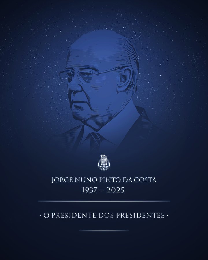 Nuno Pinto Da Costa, preşedinte al clubului FC Porto, a murit la 87 de ani. El a condus clubul timp de 42 de ani