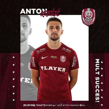 Superliga: Anton Kresic, împrumutat de CFR Cluj la HNK Gorica