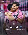 Messi, două pase decisive la meciul Inter Miami-New York City, din prima etapă a MLS. La partidă au asistat şi Serena Williams şi Eva Longoria- FOTO