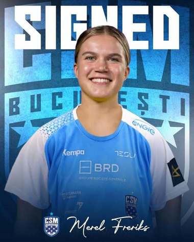 Handbal feminin: Pivotul olandez Merel Freriks va juca la CSM Bucureşti 