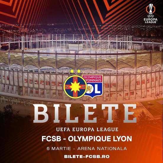 FCSB pune marţi, în vânzare online, biletele pentru partida cu Olympique Lyon din Liga Europa. Ce preţuri au tichetele