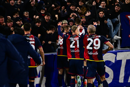 Serie A: Bologna a câştigat cu 2-1 meciul cu AC Milan amânat anul trecut din cauza inundaţiilor