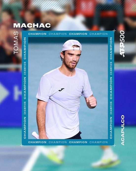 Tomas Machac a câştigat turneul de la Acapulco, primul titlu ATP al carierei