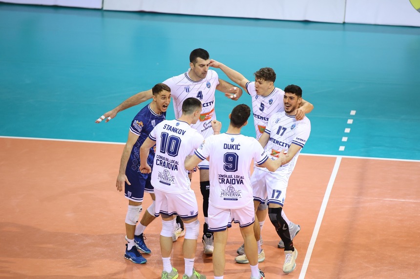 Volei masculin: SCMU Craiova, ultima echipă calificată în semifinalele Diviziei A