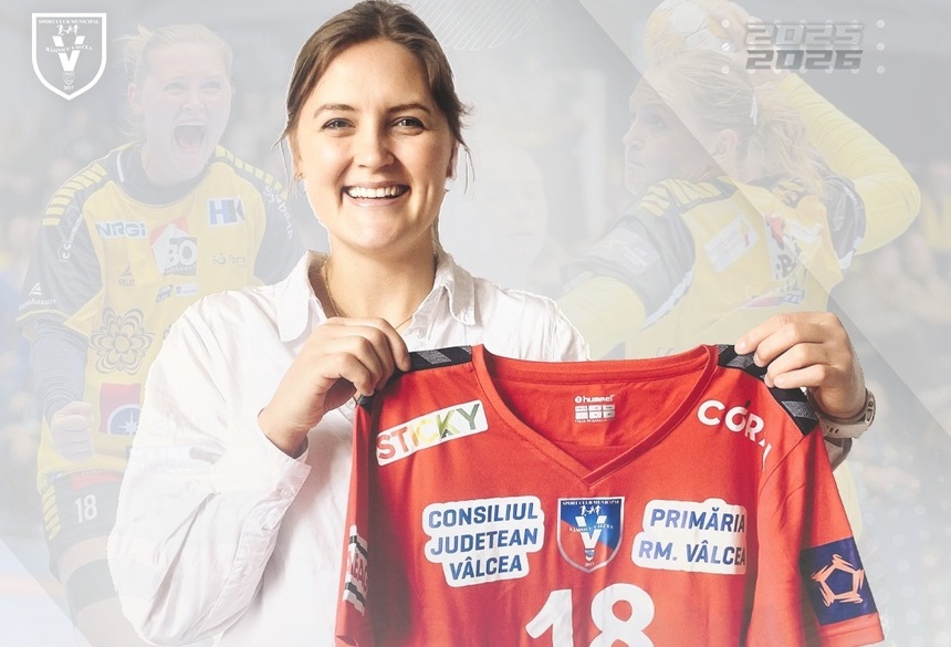 Handbal feminin: Daneza Maria Lykkegaard a semnat cu SCM Râmnicu Vâlcea