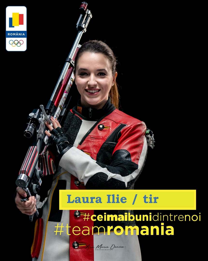 Tir: Laura Ilie a câştigat titlul european la puşcă aer comprimat 10m