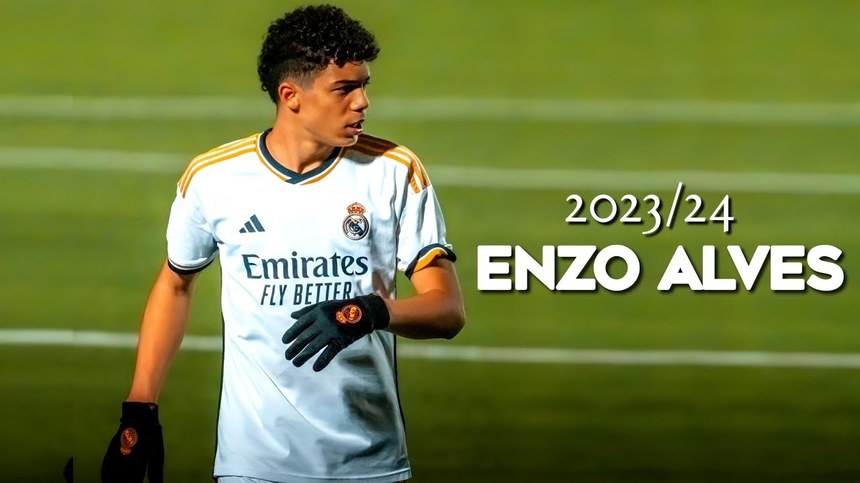 Enzo Alves Vieira, fiul lui Marcelo, a fost convocat la naţionala U17 a Spaniei