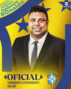 Ronaldo s-a retras din cursa pentru preşedinţia Confederaţiei Braziliene de Fotbal (CBF)