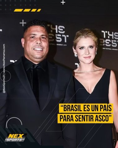 „Brazilia este o ţară dezgustătoare” - soţia lui Ronaldo reacţionează după ce fostul fotbalist s-a retras din cursa pentru şefia federaţiei de fotbal