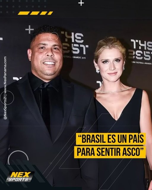 „Brazilia este o ţară dezgustătoare” - soţia lui Ronaldo reacţionează după ce fostul fotbalist s-a retras din cursa pentru şefia federaţiei de fotbal
