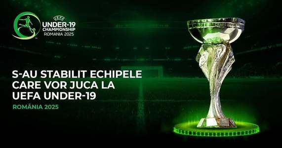 U19: S-au stabilit echipele calificate la EURO găzduit de România în această vară