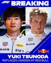 Formula 1: Red Bull a oficializat sosirea lui Yuki Tsunoda pentru a-l înlocui pe Liam Lawson începând cu Marele Premiu al Japoniei