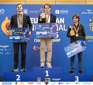 Şah: S-a scris istorie la Campionatul European 2025. Matthias Bluebaum a câştigat pentru a doua oară titlul continental