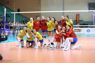 Volei feminin: Volei Alba Blaj a câştigat Cupa României, după finala cu campioana CSO Voluntari