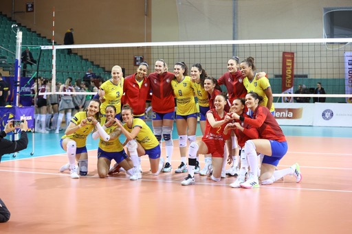 Volei feminin: Volei Alba Blaj a câştigat Cupa României, după finala cu campioana CSO Voluntari