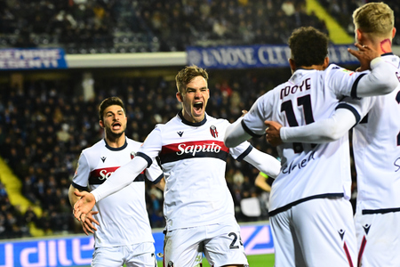 Cupa Italiei: Avantaj pentru Bologna după prima manşă a semifinalei cu Empoli: scor 3-0