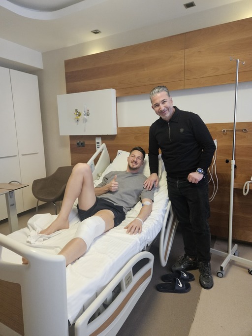 Superliga: Lucian Dumitriu (Petrolul) a fost operat în Turcia la genunchiul stâng