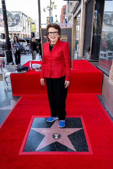 Billie Jean King are stea pe Hollywood Walk of Fame din Los Angeles - FOTO, VIDEO