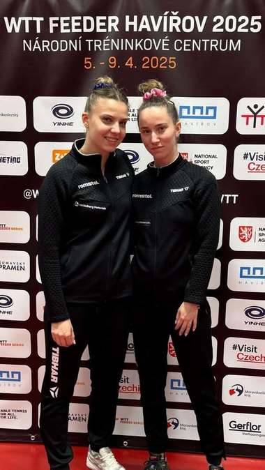 Tenis de masă: Andreea Dragoman şi Adina Diaconu, medaliate cu bronz la WTT Feeder Havirov