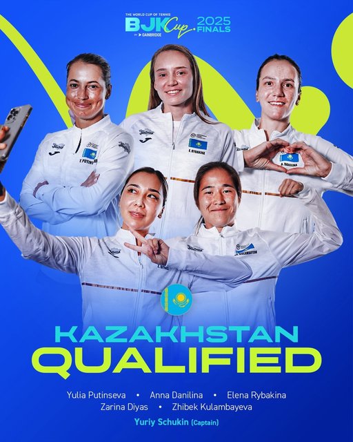 Tenis: Kazahstan şi-a asigurat locul pentru faza finală a Billie Jean King Cup