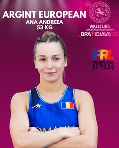 Lupte: Ana Andreea Beatrice, vicecampioană europeană la 53 kg