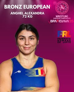 Lupte: Medalie de bronz pentru Alexandra Anghel la Europenele de la Bratislava