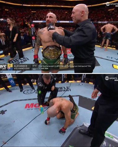 UFC: Australianul Alexander Volkanovski a câştigat titlul în faţa brazilianului Diego Lopes. La evenimentul de la Miami a fost prezent şi Donald Trump - VIDEO