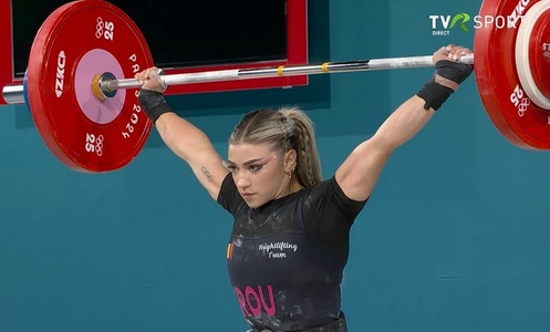 Haltere: Mihaela Cambei, triplă campioană europeană la 49 kg