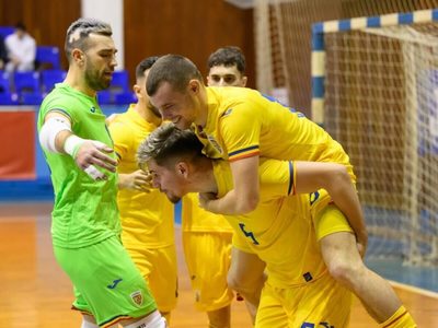 Futsal: Naţionala României merge la barajul pentru Euro-2026