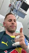 Peter Gulasci, portarul echipei RB Leipzig, a suferit un traumatism cranio-cerebral la meciul cu Holstein Kiel