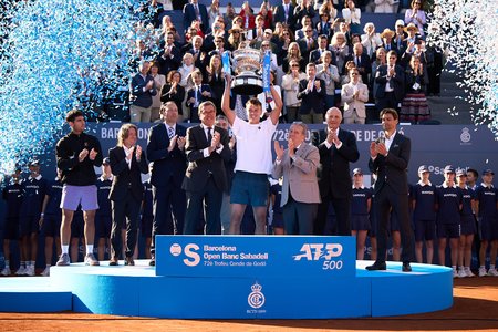 Tenis: Holger Rune s-a impus la Barcelona, învingându-l pe Alcaraz