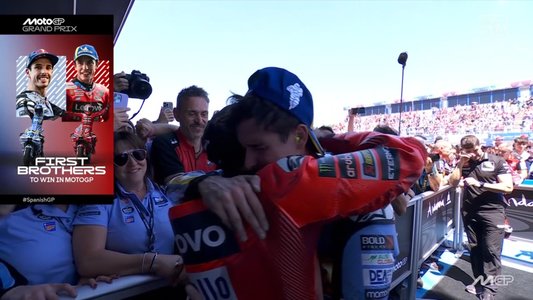 Alex Marquez a obţinut în Spania prima sa victorie în MotoGP. Performanţa fraţilor Marquez