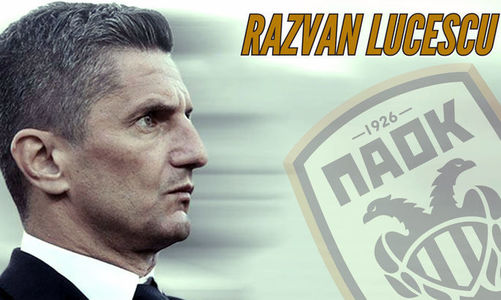 Grecia: Răzvan Lucescu şi PAOK Salonic au învins pe Panathinaikos Atena, scor 2-1