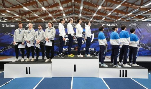 Spadasinii elveţieni nu au respectat protocolul la intonarea imnului Israelului, la CE de scrimă U23, şi au provocat un incident diplomatic - VIDEO