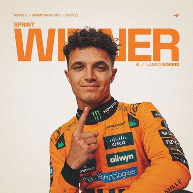 Formula 1: Lando Norris a câştigat sprintul la Miami. Este prima sa victorie de după prima cursă a sezonului