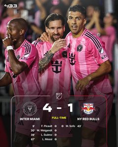 Inter Miami, victorie după trei eşecuri în MLS. Messi a marcat - VIDEO