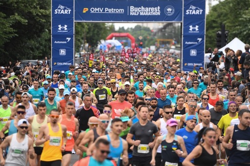 Peste 10.000 de alergători vor lua startul la semimaratonul Bucureşti. Restricţii de trafic