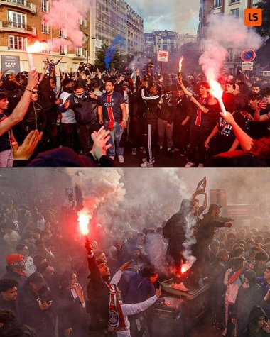 Paris: 43 de persoane, reţinute după calificarea echipei PSG în finala Ligii Campionilor