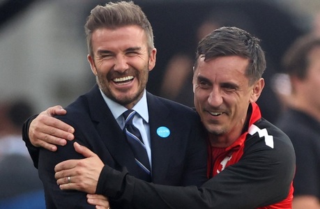 Beckham şi Neville, în fruntea unui consorţiu care a preluat clubul Salford City