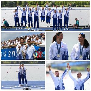 Zece medaliaţi olimpici la canotaj devin cetăţeni de onoare ai municipiului Craiova