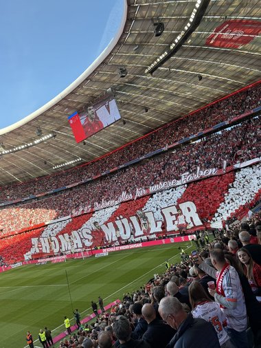 Bayern Munchen: Omagiu adus lui Thomas Müller la ultimul său meci în faţa fanilor bavarezi