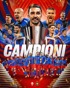 UPDATE - FCSB este din nou campioana României, după ce CFR Cluj a obţinut doar o remiză cu Universitatea Craiova / Mesajul lui Becali