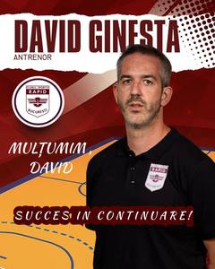 Handbal feminin: David Ginesta nu mai este antrenorul vicecampioanei Rapid Bucureşti
