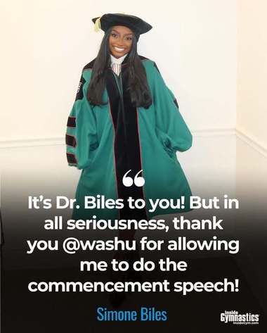 Simone Biles, discurs pentru studenţi la ceremonia de absolvire de la Universitatea Washington din St. Louis. Ce distincţie onorifică a primit - VIDEO