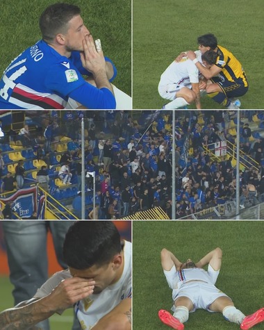 Şoc în fotbalul italian: Sampdoria a retrogradat pentru prima dată în istorie în Serie C
