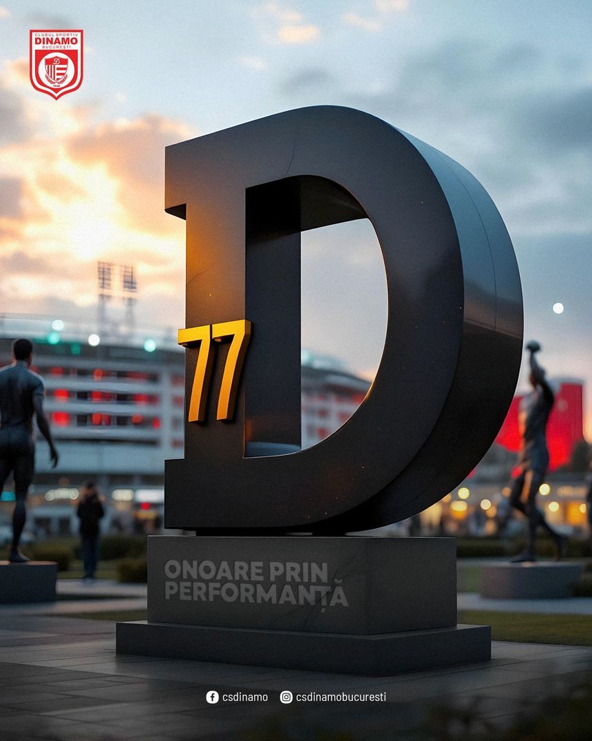 CS Dinamo la ceas aniversar: Elisabeta Lipă - “77 de ani de tradiţie, de luptă, de visuri împlinite şi de sacrificii. Pentru mine, Dinamo înseamnă acasă” / Mesajul Nadiei Comăneci - VIDEO